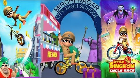 Little Singham Cycle Race | Cycle Race Game | Little Singham 3D Run | Little Singham | #cyclerace