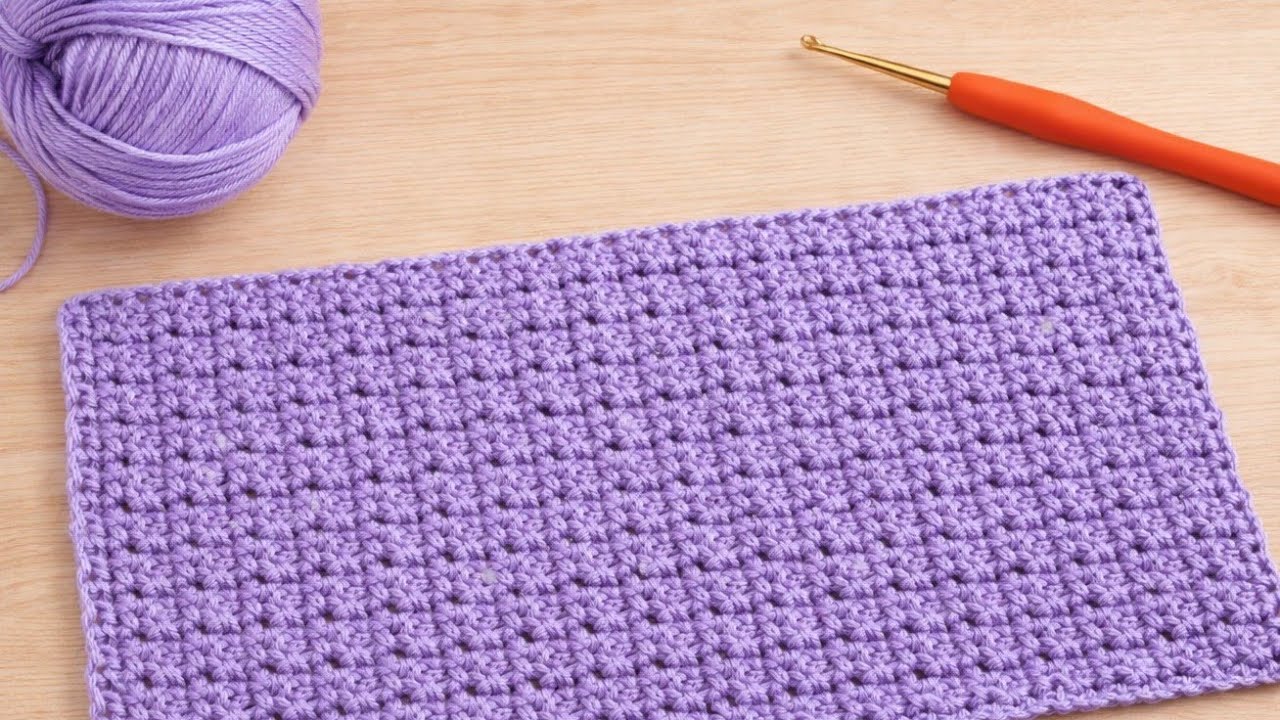 Macrame Look Crochet Stitch | Easy Repeating Pattern