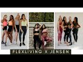 FLEXLIVING X JENSEN COLLECTION!! *TRY ON HAUL!*