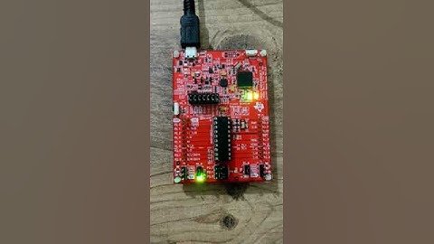Blinking Led with TI LaunchPad MSP430
