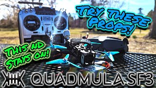 HQProp T3x2x3: The New GO TO for the Quadmula SF3! // 4K FPV Freestyle // MurdersFPV