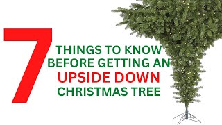 7 Things to Know Before Getting an Upside Down Christmas Tree | Vickerman 7.5 Foot Upside Down Tree
