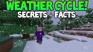 Minecraft (Xbox360/PS3)  - Everything About Weather Cycle!   Snow, Mob Changes