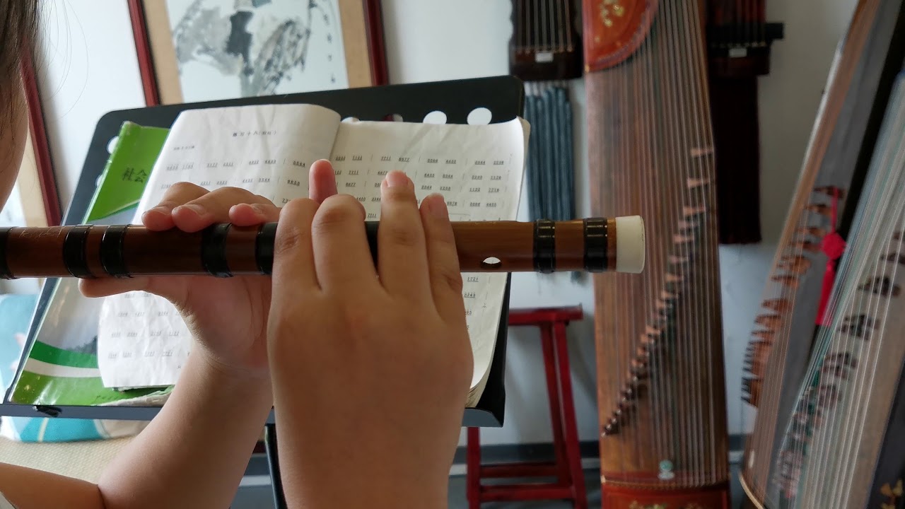G key dizi flute basic tonguing technique exercise Dan Tang YouTube