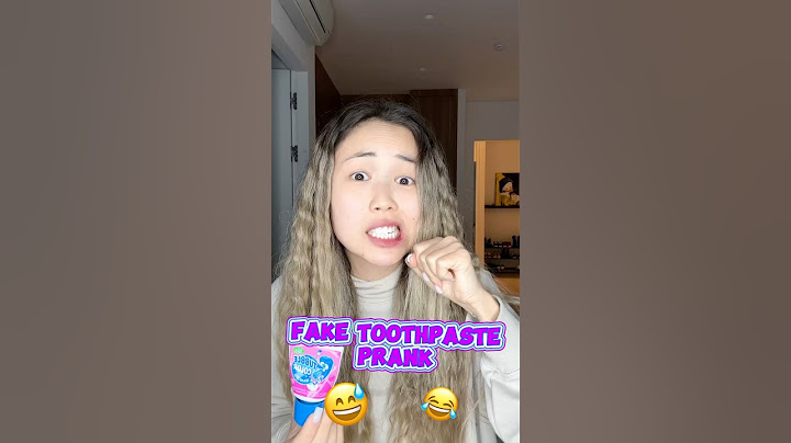 FAKE TOOTHPASTE PRANK #shorts #iribabyworld #prank