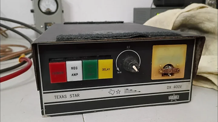 Texas Star DX400v Mobile Amplifier, Toshiba 2290s