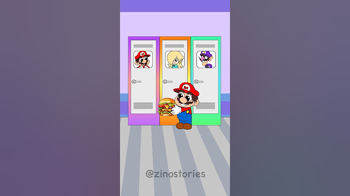 Peach is helping Mario, Waluigi, and Rosalina search for the lost chicken leg | Mario