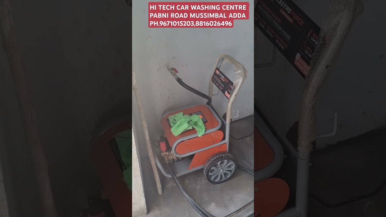 Hi tech car washing center opening ceremony (