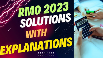 RMO 2023 Q3 Solution With Explanation! Master Regional Math Olympiad with Step-by-Step Solutions