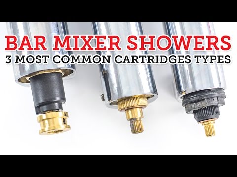 Bar Mixer Showers 3 Most Common Cartridge Types How To Replace