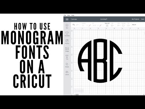 Monogram Fonts for Your Cricut: Fonts to Try and How to Use Them