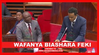 MABUNGE MALIMA AIBUA MAZITO BUNGENI ''WAFANYA BIASHARA FEKI/ WANALANGUA'