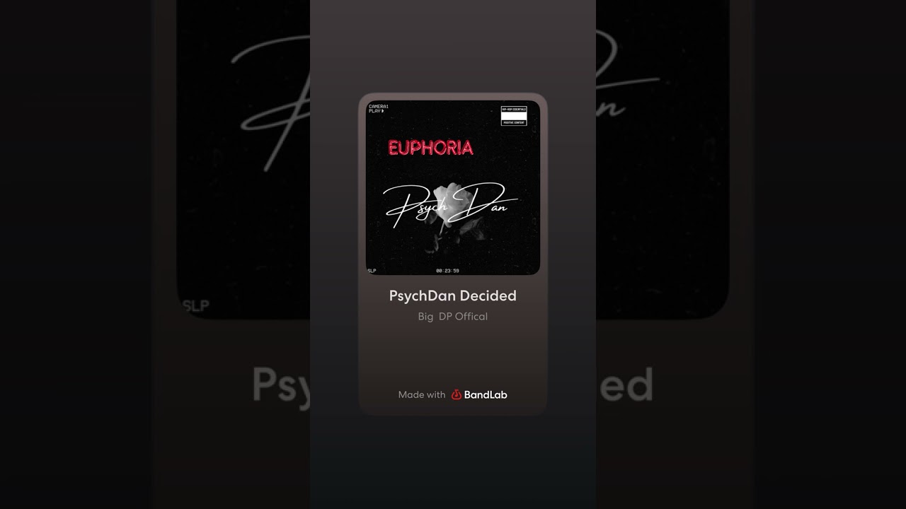 IDRK My Name - Euphoria 