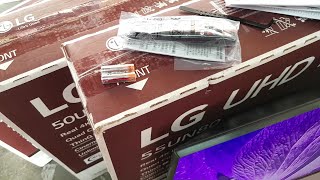 LG 8000 Quick Unboxing   Setup with Demo