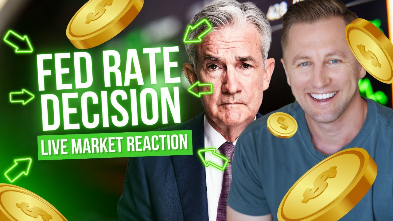LIVE MARKET REACTION: Jerome Powell's Fed Interest Rate Decision - YouTube
