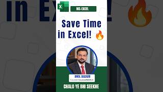Some Excel Shortcuts That Will Save You TIME! ⚡🔥 Work Smarter, Not Harder! #excel #excellearning