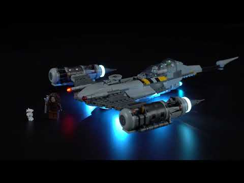 BriksMax Light Kit For Lego The Mandalorian's N-1 Starfighter 75325