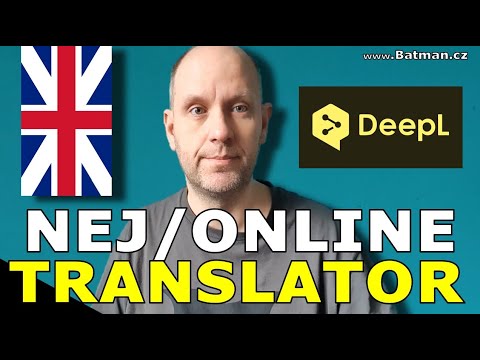 Update DeepL.com - ten nejlepší překladač co existuje (online translator)