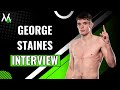 George Staines On Fighting Jakub Tichota At OKTAGON 61 In Brno!