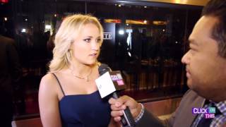 Emily Osment talks about supporting art programs in school...