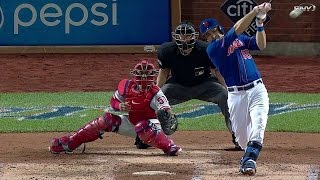 PHI@NYM: d'Arnaud opens the scoring with RBI single
