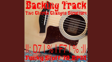 Backing Track Two Chords Changes Structure D7 F7