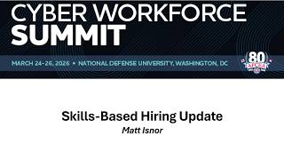 Skills-Based Hiring Update