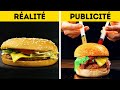 ASTUCES POUR LES PUBLICITÉS ALIMENTAIRES QUI VONT TE LAISSER SANS VOIX