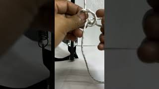 Simple &amp; Strong Knot for Everyday Rope Problems   #RopeKnots #CampingTips #DIYSkills