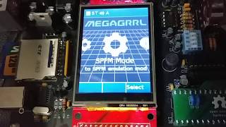 MegaGRRL Desktop SPFM interface test