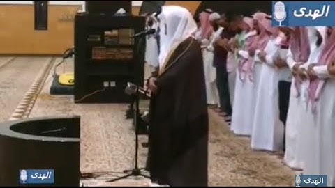 صلاة المغرب للقارئ الشيخ ياسر الدوسري لسورتي (الشمس و الهمزة) مغرب الخميس  1438/11/18