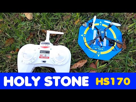 HolyStone Mini Drone HS170 with 2 Batteries Unbox Setup and Flight