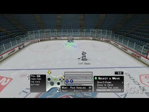 NHL 2K8 Xbox 360 Gameplay - Special Moves