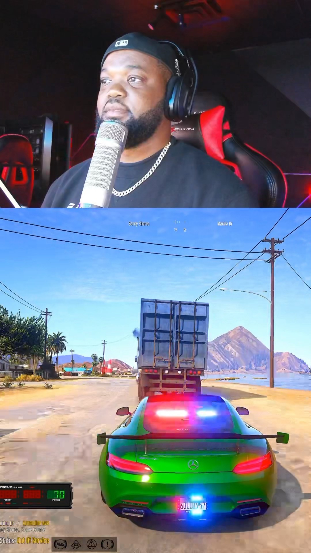 This truck must be stopped #gta5 #gta5reallifemod #lspdfr #gta5lspdfr