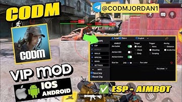 V1.6.51!🔥[Aimlock,ESP,Wallhack] - IOS & Android | COD Mod menu | CODM HACKS | 100% Safe Mod Menu COD