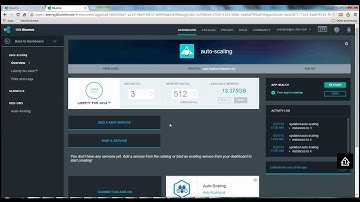 Auto scaling in IBM Bluemix by Sebastian Vergara