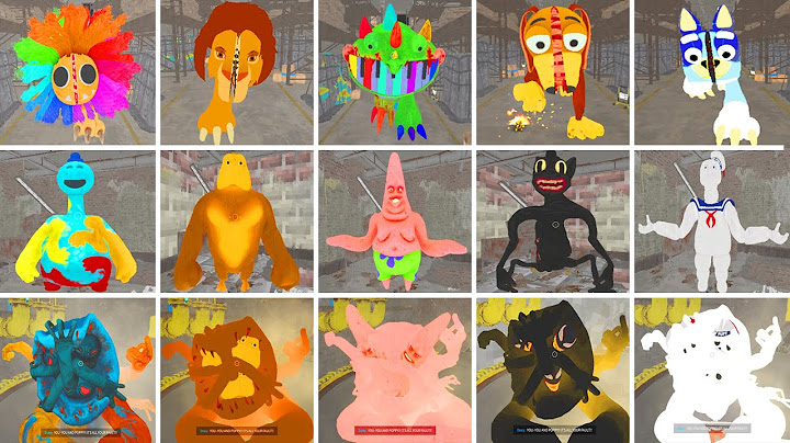 Poppy Playtime Chapter 4 New Update -Yarnaby (Pianosaurus,Bluey),Doey Boss (CartoonCat,SquiShy...).