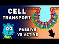 Cell transport passive and active