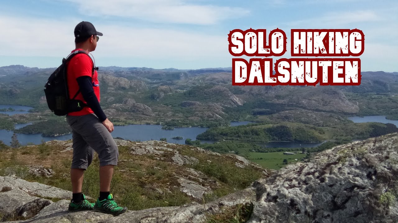 SOLO HIKING IN DALSNUTEN AREA - NORWAY
