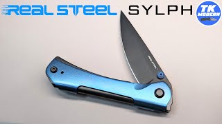 Real Steel Sylph Modern Integral Pocket Knife 7141BB @realsteelknivesofficial