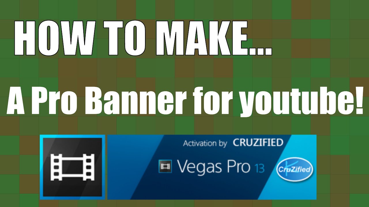 how to make banner for youtube