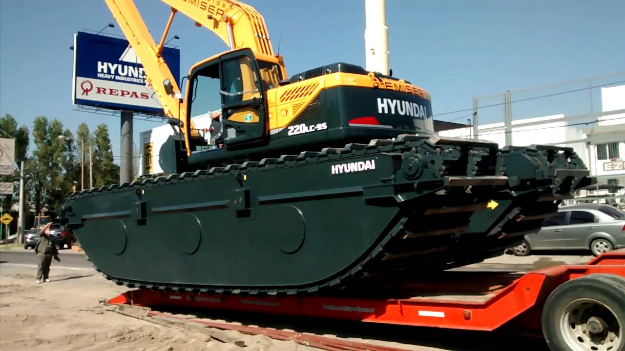 Hyundai 220 экскаватор