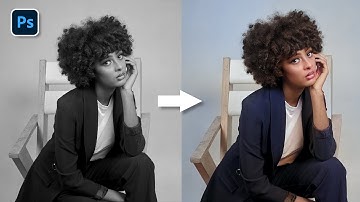 How To Colorize a Black & White Photo in less than 30 Seconds in photoshop | Photoshop Tutorial