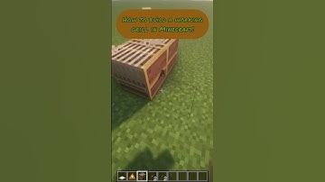 How to build a WORKING grill in Minecraft! #shorts #minecraft