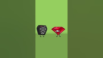 BFDI:TPOT: ruby shatters #shorts #objectshowcommunity #askremoteanything
