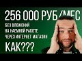 Как открыть интернет магазин: заработала 256 000 руб без вложений на наемной работе