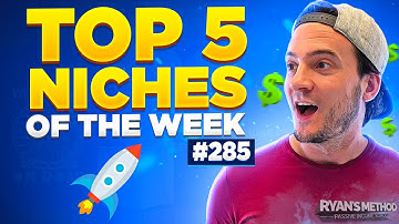 TOP 5 NICHES 🔥 Print on Demand Niche Research # 285 — (11/9/2025)