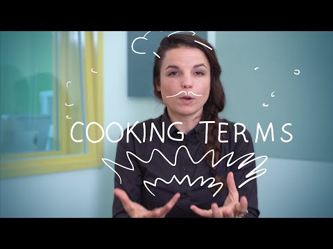 Week Enish Words With Alisha Cooking Terms