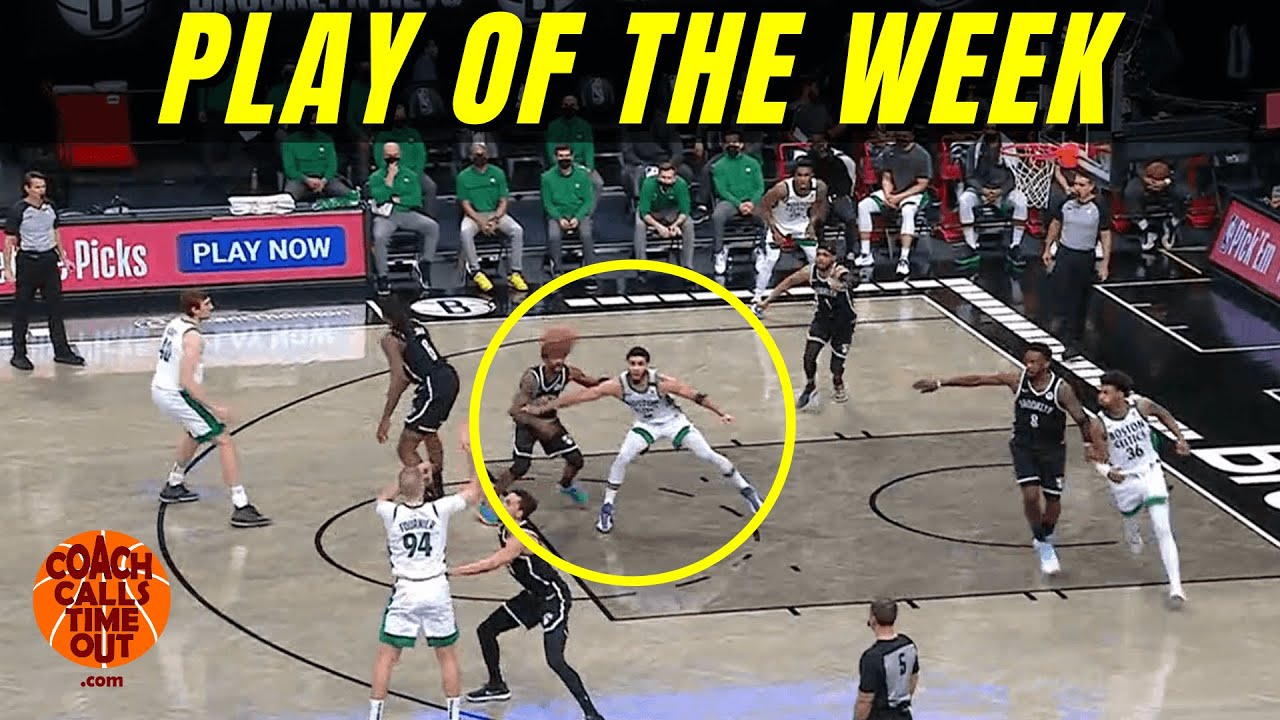 Boston Celtics Get An Easy Bucket With This After Timeout Play vs Man Defense