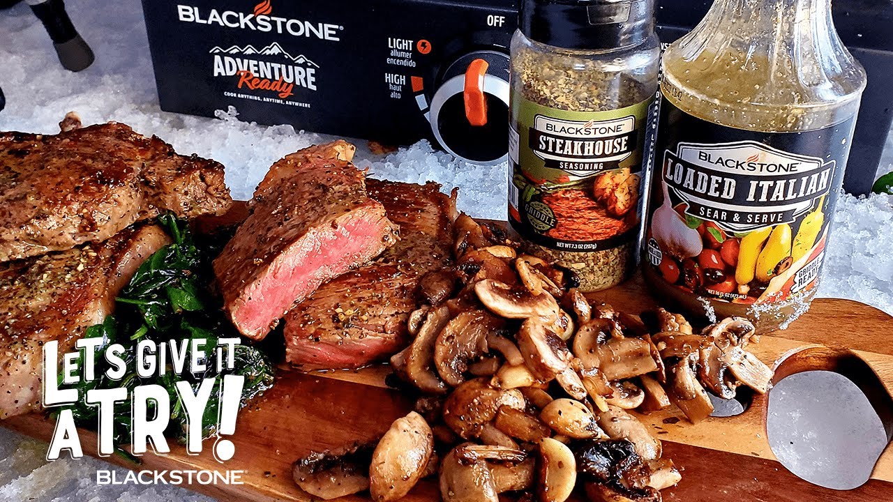 Steaks on the Ice?!? New Sear and Serve Sauces! Let's Give it a Try